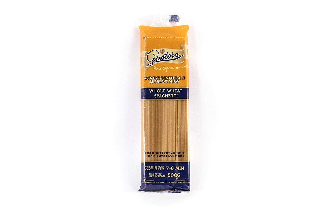 Gustora Whole Wheat Spaghetti    Pack  500 grams